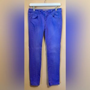 Vanilla Star - Purple Skinny Jeans - Junior Size 7